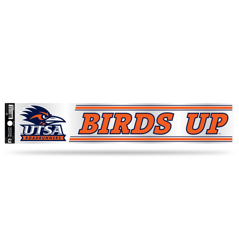 NCAA Texas-San Antonio Roadrunners 3" x 17" Tailgate Sticker For Car/Truck/SUV By Rico Industries