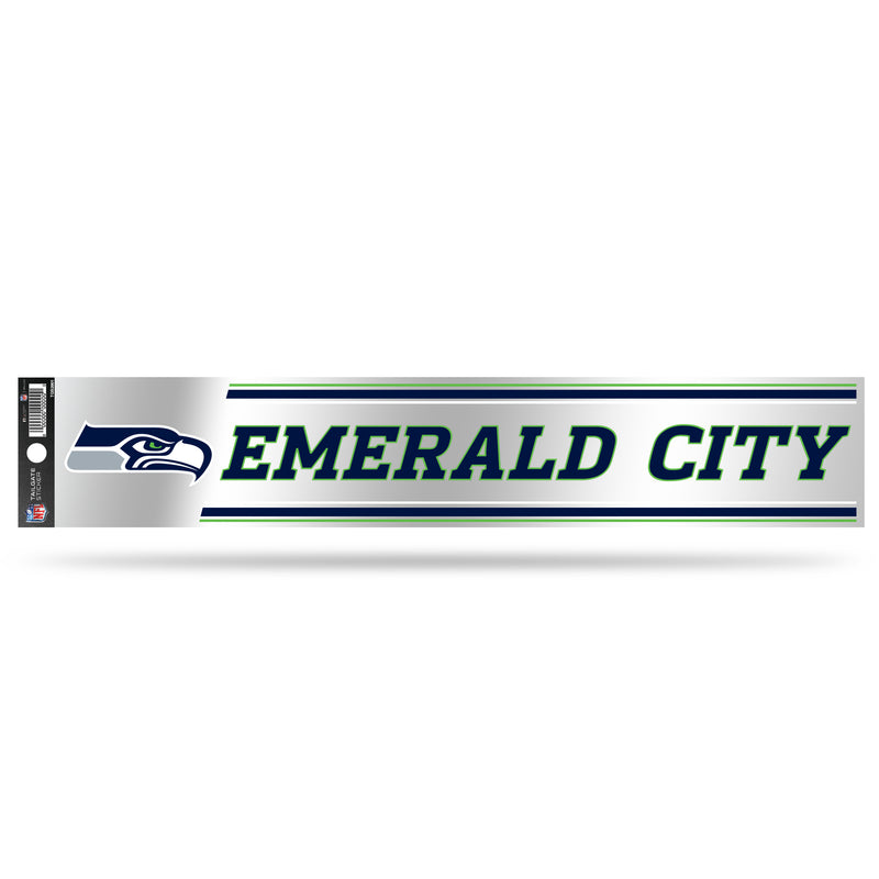 NFL Seattle Seahawks 3" x 17" Tailgate Sticker For Car/Truck/SUV By Rico Industries