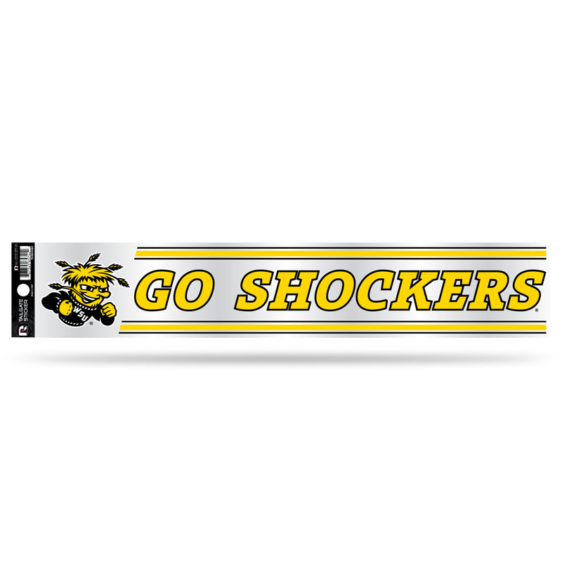 NCAA Wichita State Shockers 3" x 17" Tailgate Sticker For Car/Truck/SUV By Rico Industries