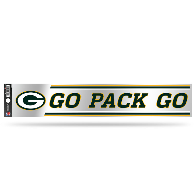 NFL Green Bay Packers 3" x 17" Tailgate Sticker For Car/Truck/SUV By Rico Industries