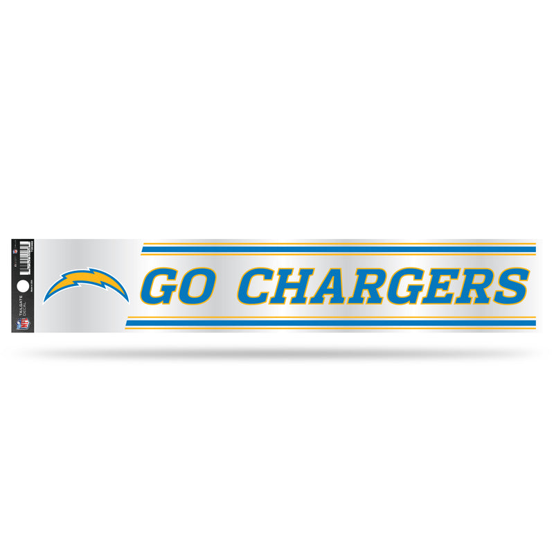 NFL Los Angeles Chargers 3" x 17" Tailgate Sticker For Car/Truck/SUV By Rico Industries