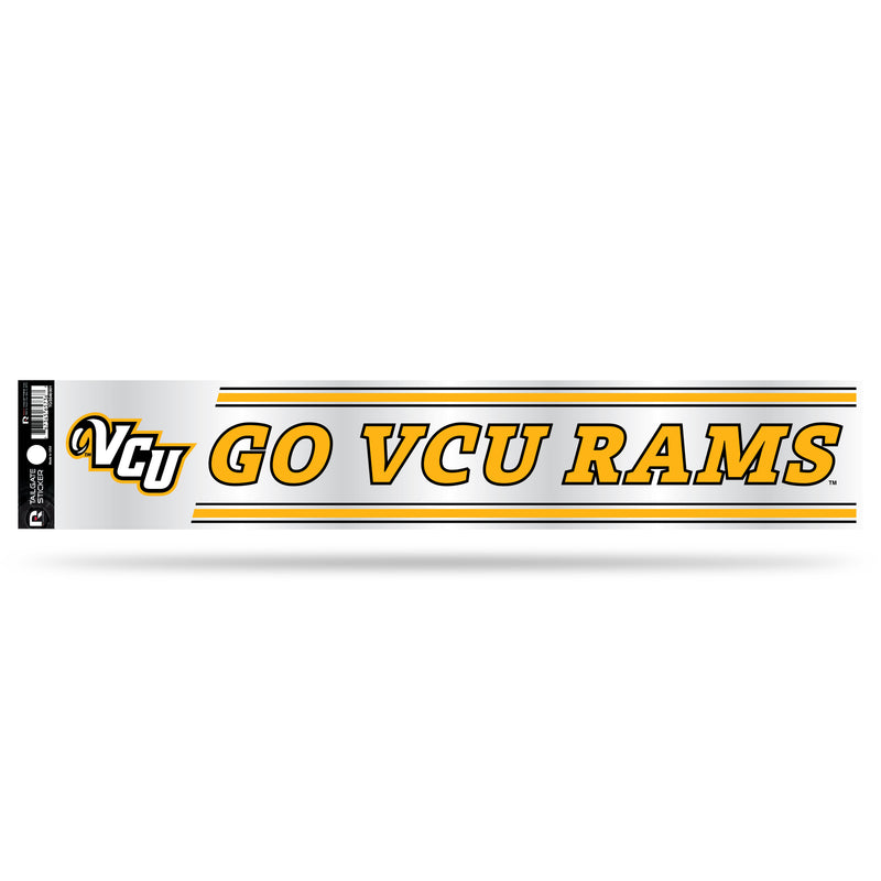NCAA Virginia Commonwealth Rams 3" x 17" Tailgate Sticker For Car/Truck/SUV By Rico Industries