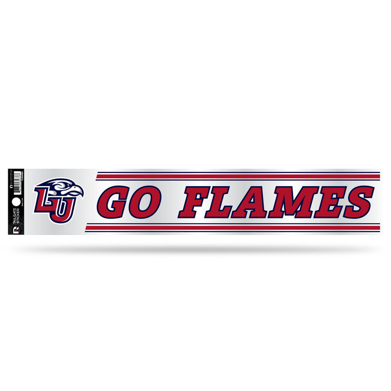 NCAA Liberty Flames 3" x 17" Tailgate Sticker For Car/Truck/SUV By Rico Industries