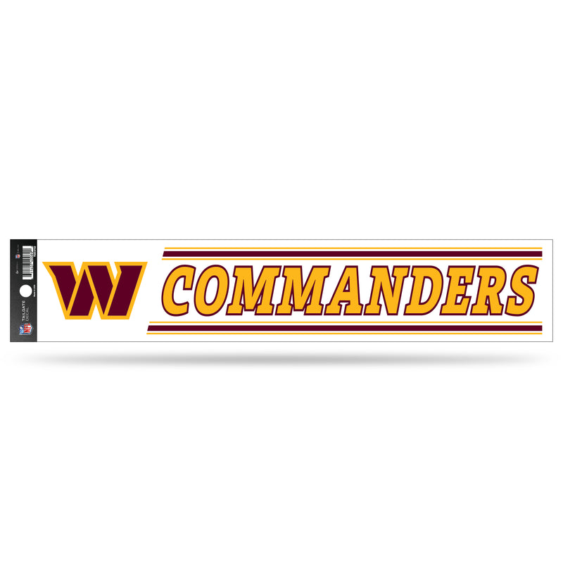 Washington Commanders Tailgate Sticker (3X17)