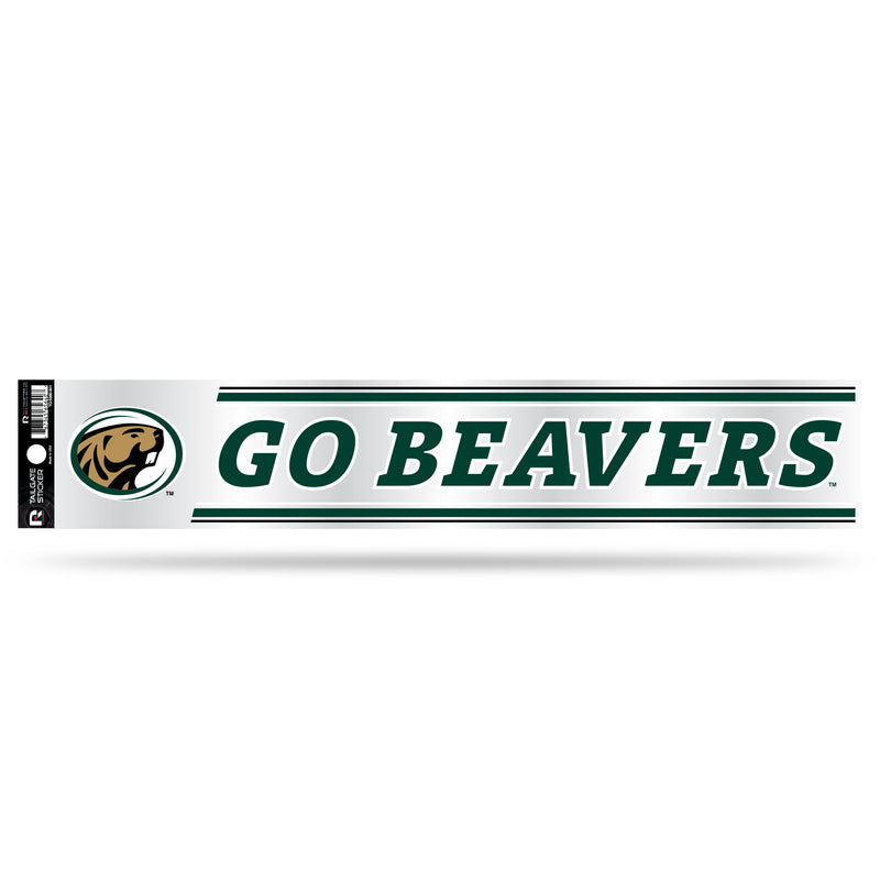 NCAA Bemidji State Beavers 3" x 17" Tailgate Sticker For Car/Truck/SUV By Rico Industries