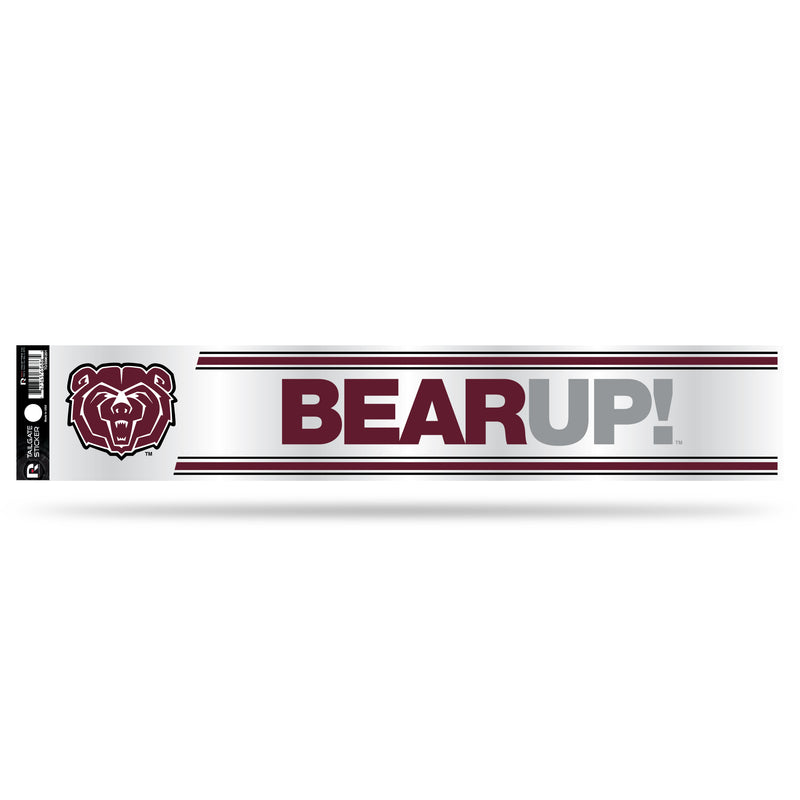 NCAA Missouri State Bears 3" x 17" Tailgate Sticker For Car/Truck/SUV By Rico Industries