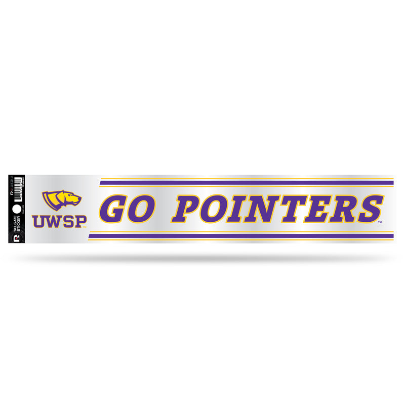 NCAA Wisconsin-Stevens Point Pointers 3" x 17" Tailgate Sticker For Car/Truck/SUV By Rico Industries
