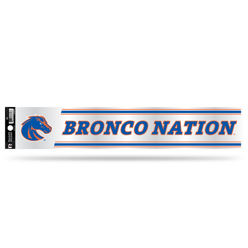 NCAA Boise State Broncos 3" x 17" Tailgate Sticker For Car/Truck/SUV By Rico Industries