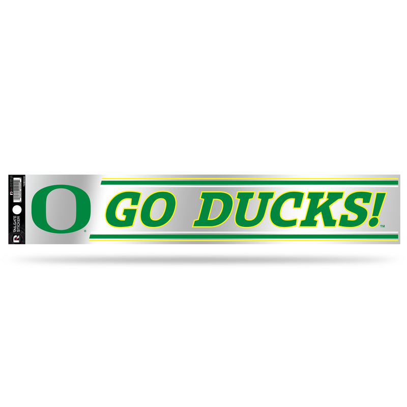 NCAA Oregon Ducks 3" x 17" Tailgate Sticker For Car/Truck/SUV By Rico Industries