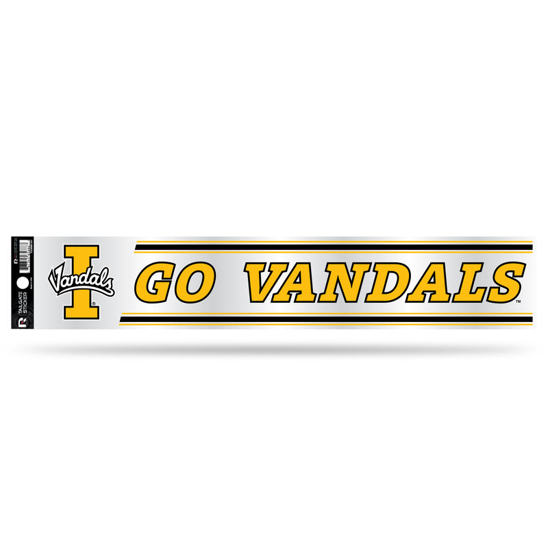 NCAA Idaho Vandals 3" x 17" Tailgate Sticker For Car/Truck/SUV By Rico Industries