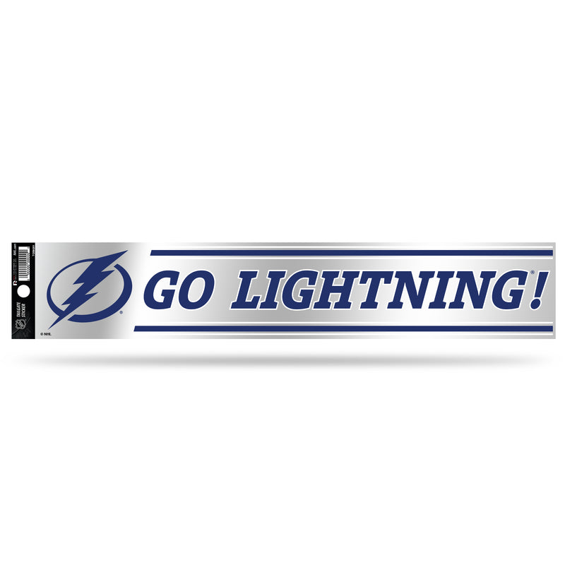 NHL Tampa Bay Lightning 3" x 17" Tailgate Sticker For Car/Truck/SUV By Rico Industries