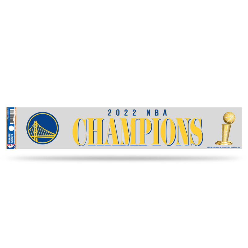 Warriors 2022 NBA Champions Tailgate Sticker