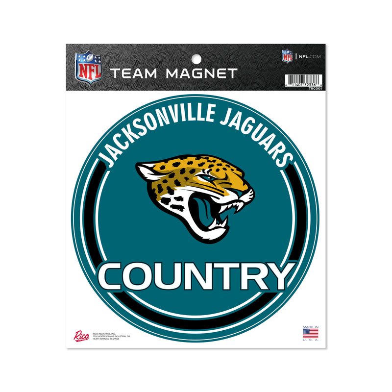 Jaguars 8" Team Magnet Circle