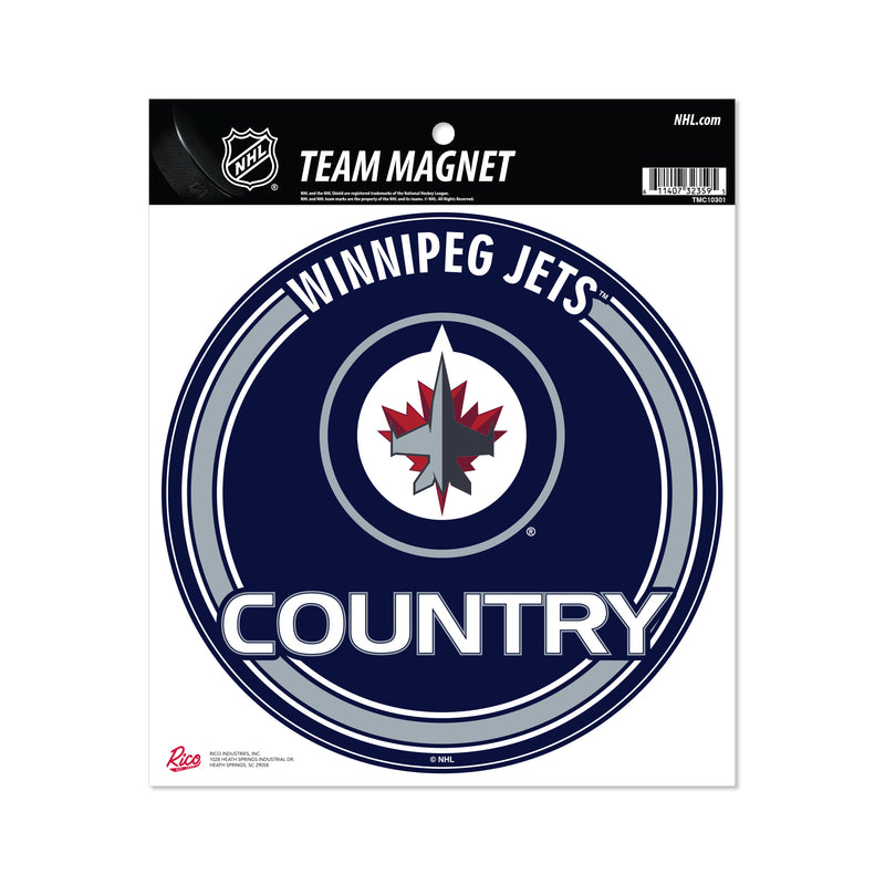 Jets  8" Team Magnet Circle