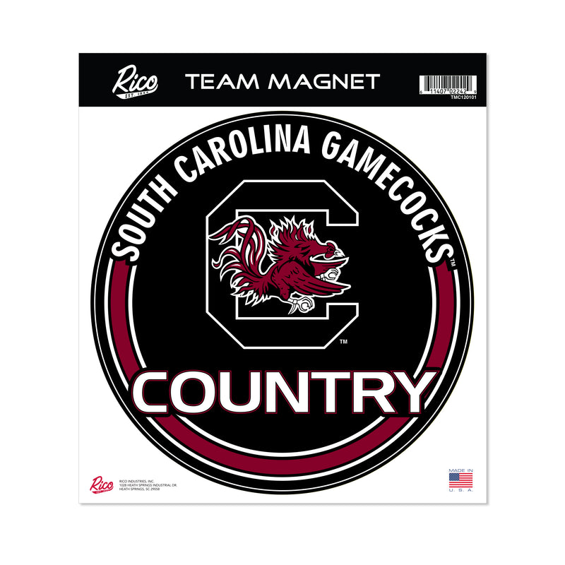 South Carolina 8" Team Magnet Circle