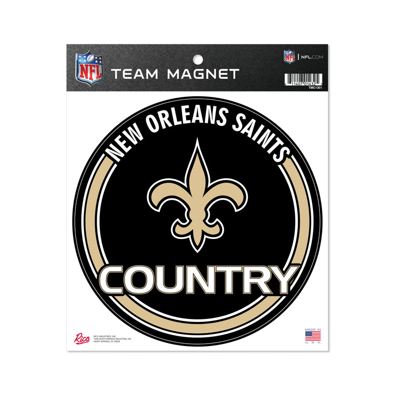 Saints 8" Team Magnet Circle