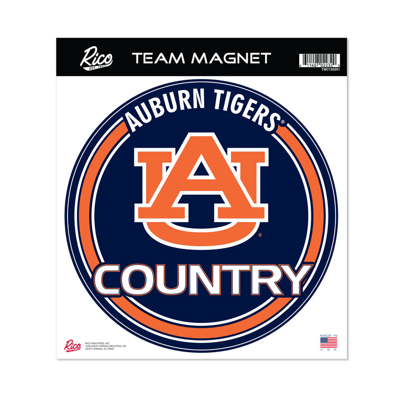 Auburn 8" Team Magnet Circle