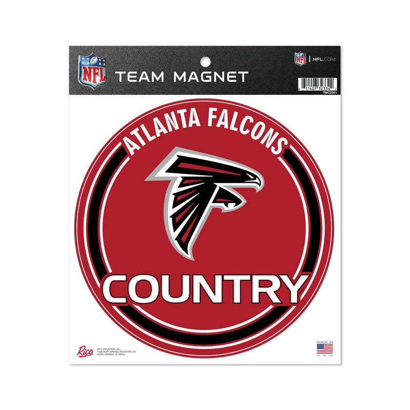 Falcons 8" Team Magnet Circle