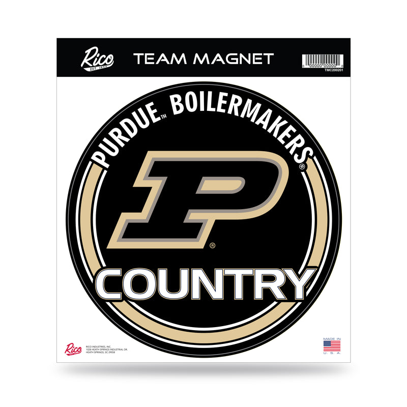 Purdue 8" Team Magnet Circle