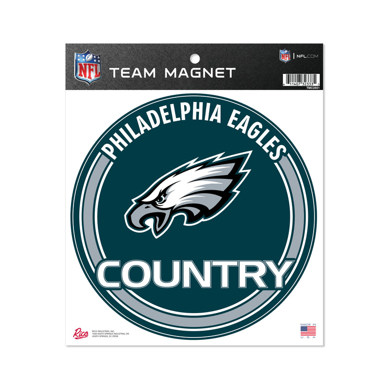 Eagles 8" Team Magnet Circle