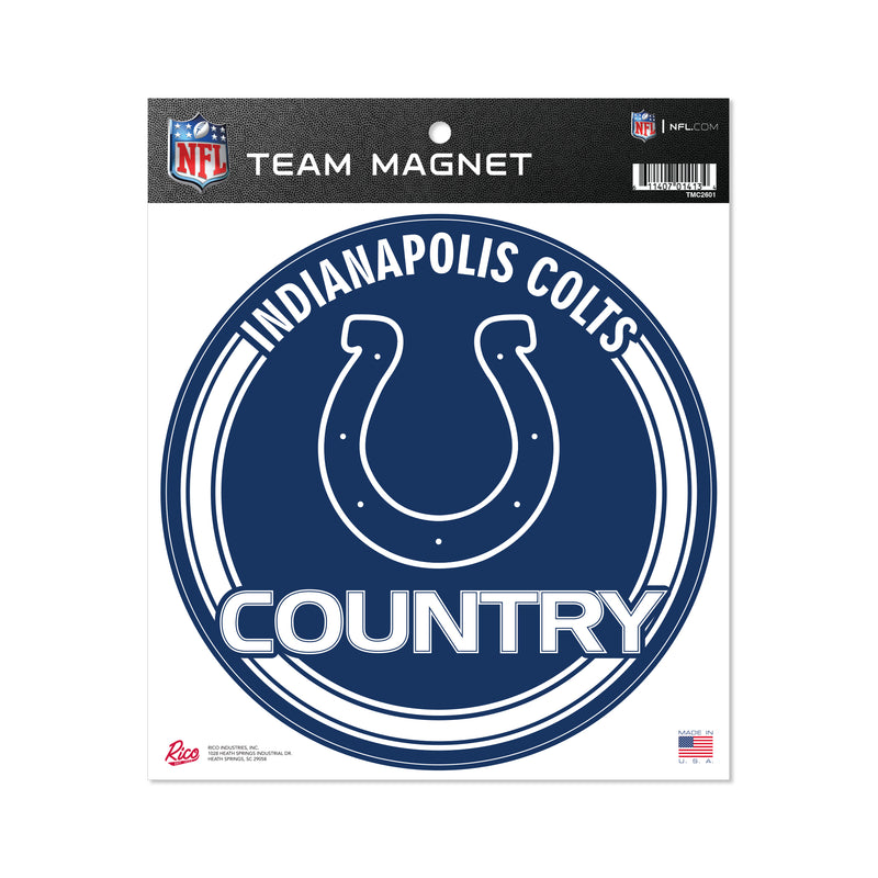 Colts 8" Team Magnet Circle