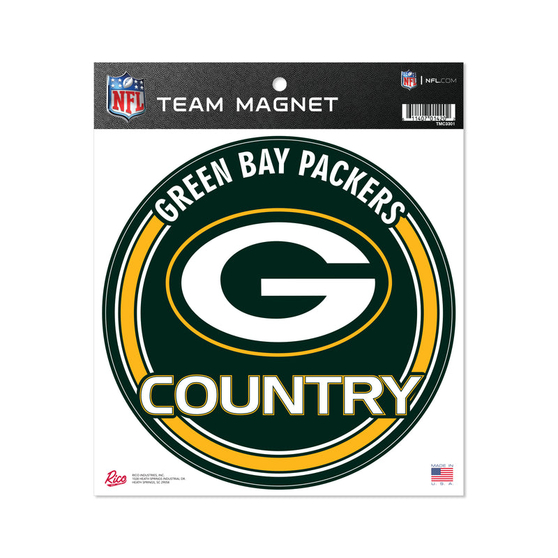 Packers 8" Team Magnet Circle