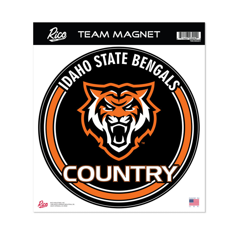 Idaho State University 8" Team Magnet Circle