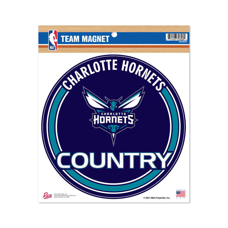 Hornets 8" Team Magnet Circle