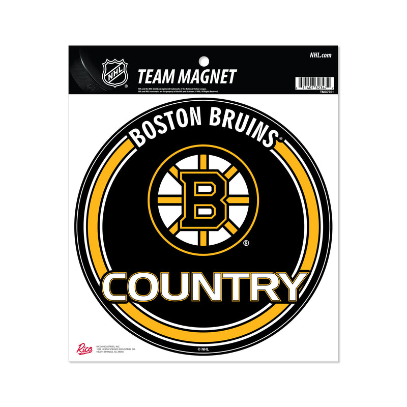 Bruins 8" Team Magnet Circle