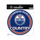 Oilers 8" Team Magnet Circle