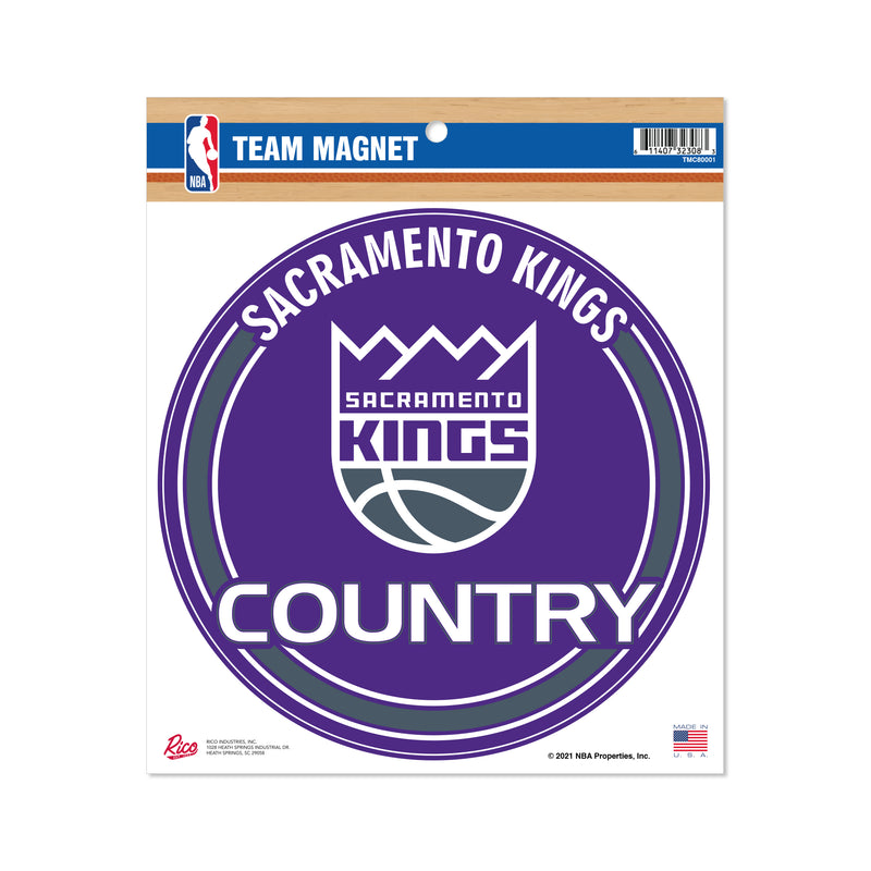 Kings - Sac 8" Team Magnet Circle