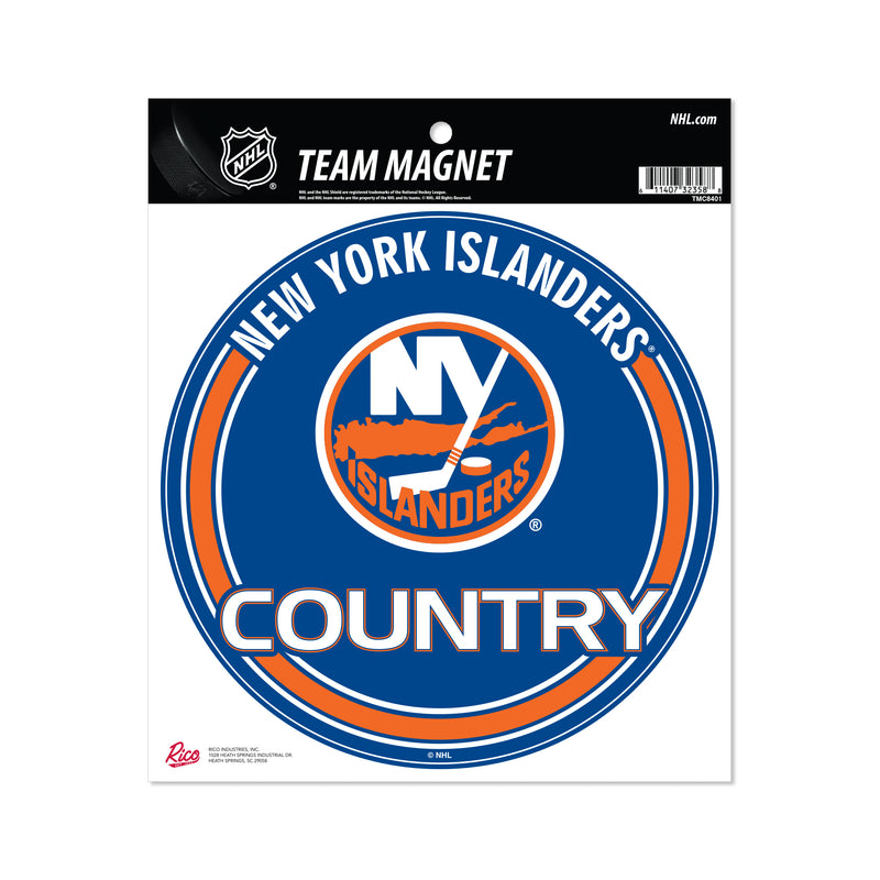 Islanders 8" Team Magnet Circle