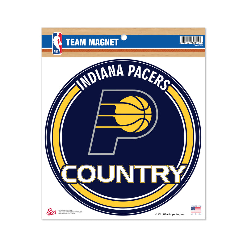 Pacers 8" Team Magnet Circle