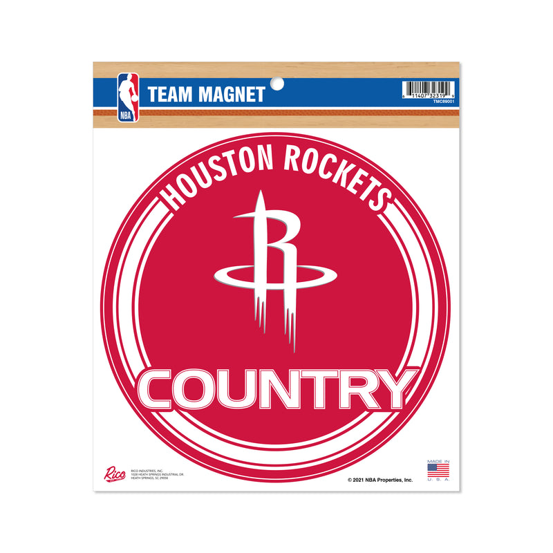 Rockets 8" Team Magnet Circle