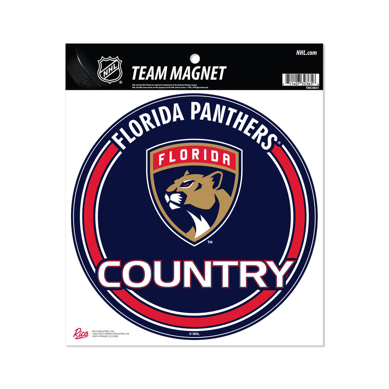 Panthers - FL 8" Team Magnet Circle