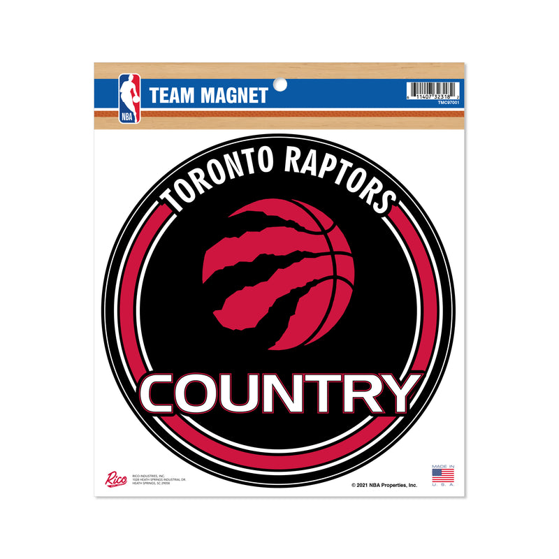 Raptors 8" Team Magnet Circle