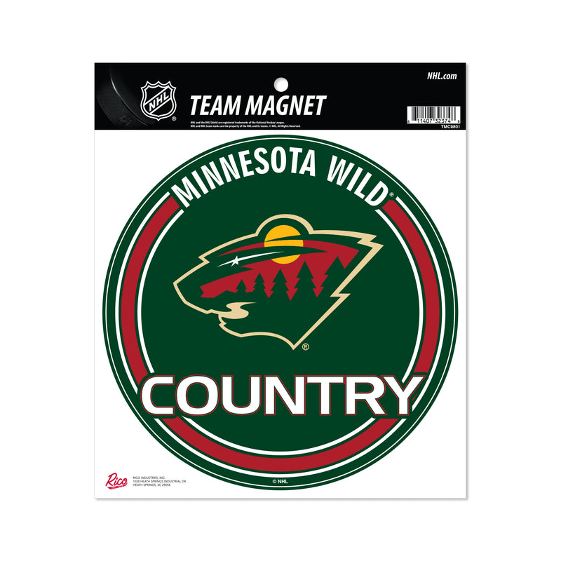 Wild 8" Team Magnet Circle