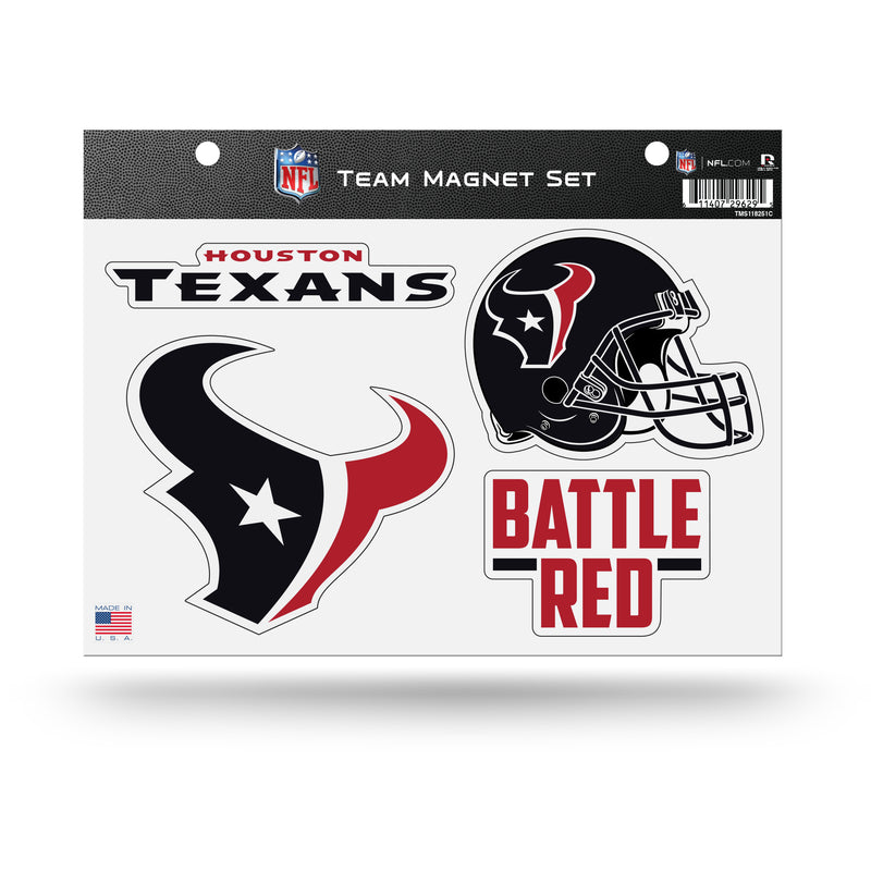 Texans Custom Team Magnet Set