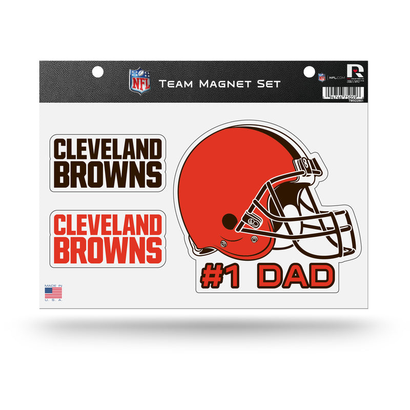 # 1 Dad Browns  Team Magnet Set