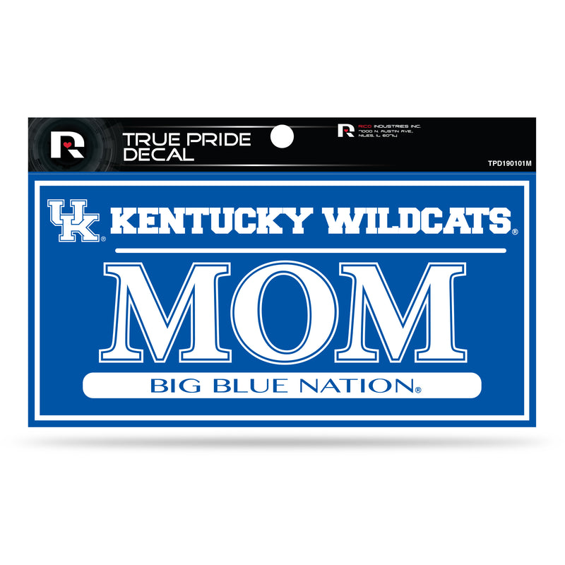 Kentucky University 3" X 6" True Pride Decal - Mom