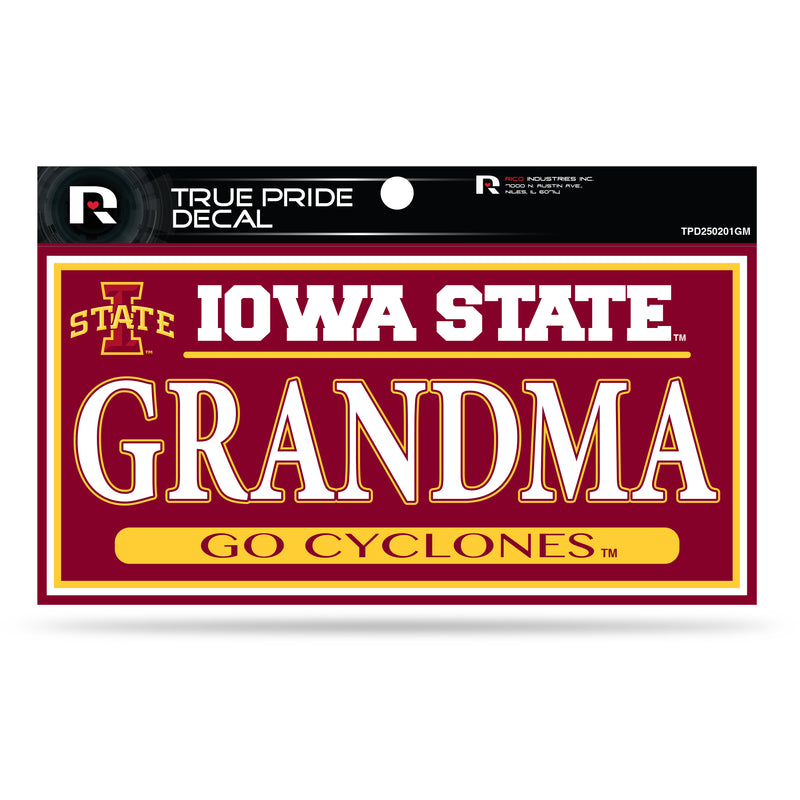 Iowa State University 3X6 True Pride Decal - Grandma