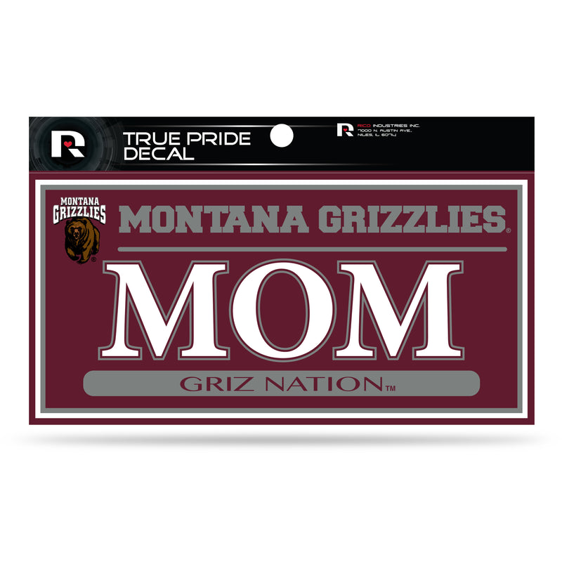 Montana University 3" X 6" True Pride Decal - Mom