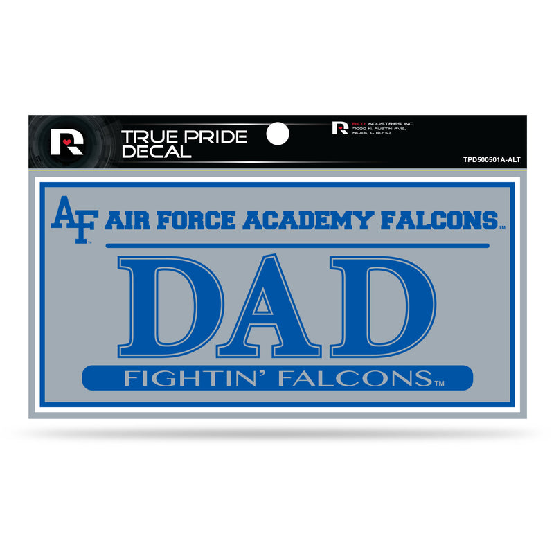 Air Force Academy 3" X 6" True Pride Decal - Dad (Alternate)
