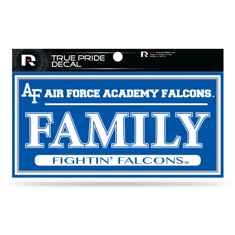 Air Force Academy 3" X 6" True Pride Decal - Family