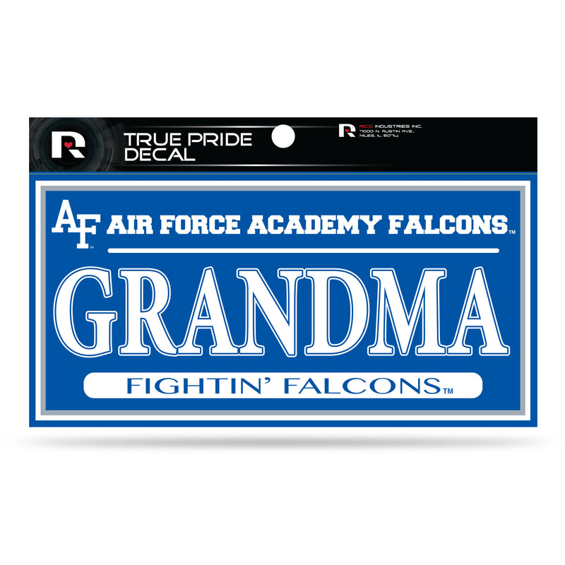 Air Force Academy 3" X 6" True Pride Decal - Grandma