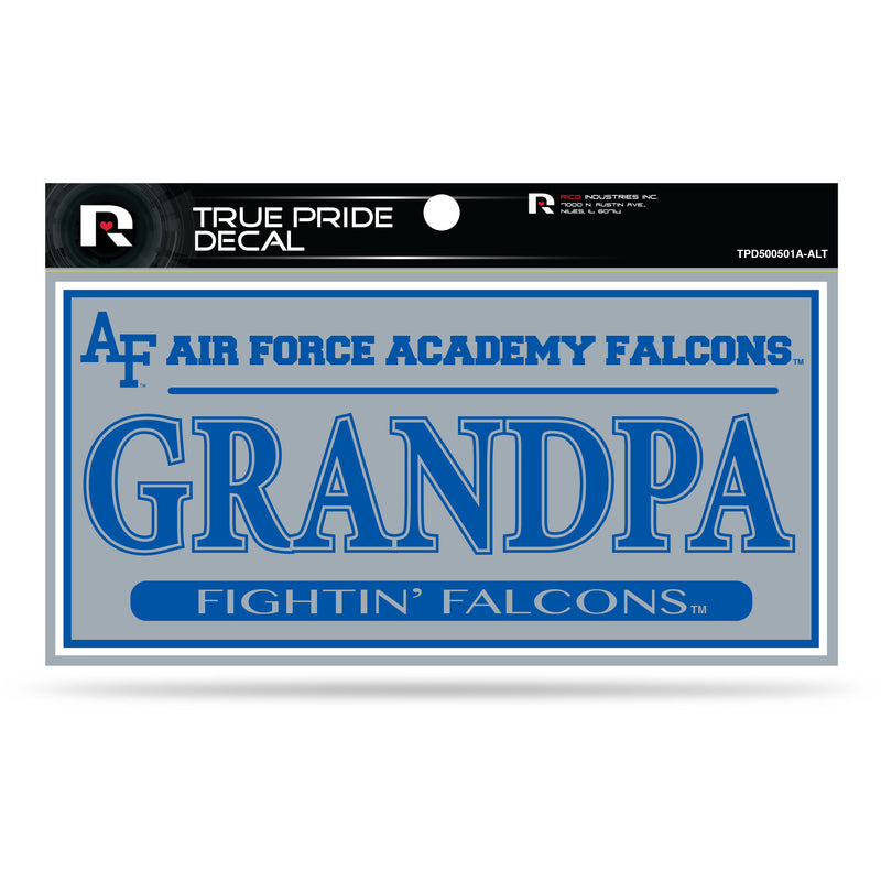 Air Force Academy 3" X 6" True Pride Decal - Grandpa (Alternate)