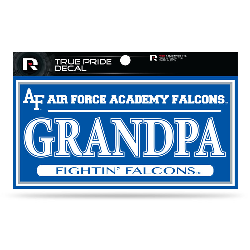 Air Force Academy 3" X 6" True Pride Decal - Grandpa