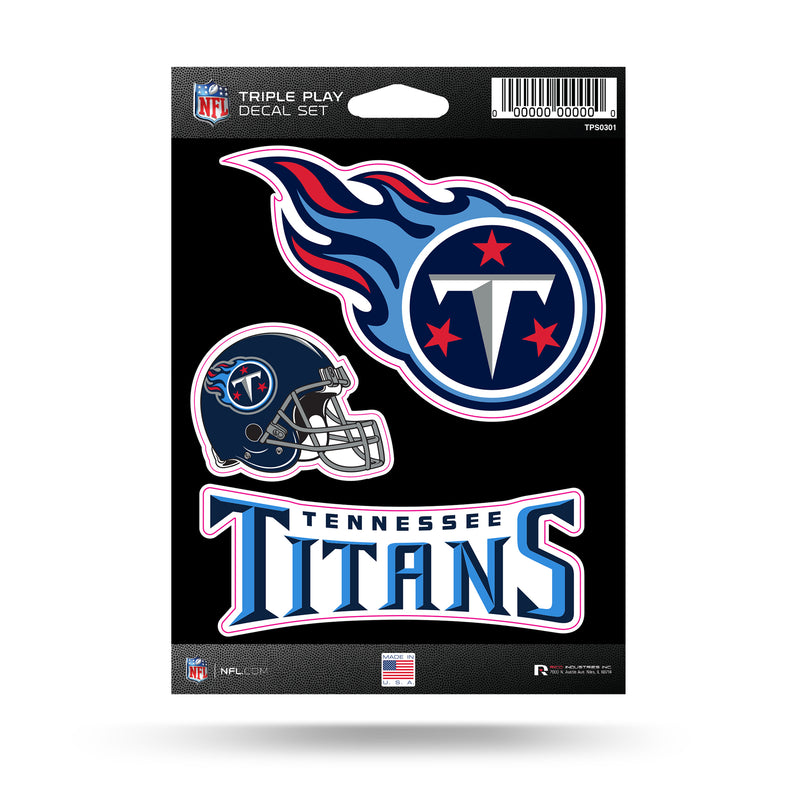 Titans Triple Play Sticker