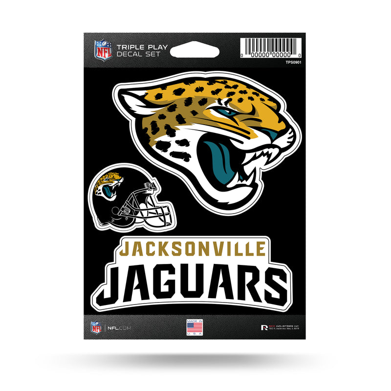 Jaguars Triple Play Sticker