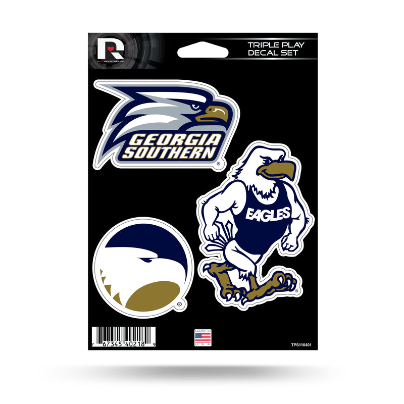 Georgia Southern Triple Play Sticker